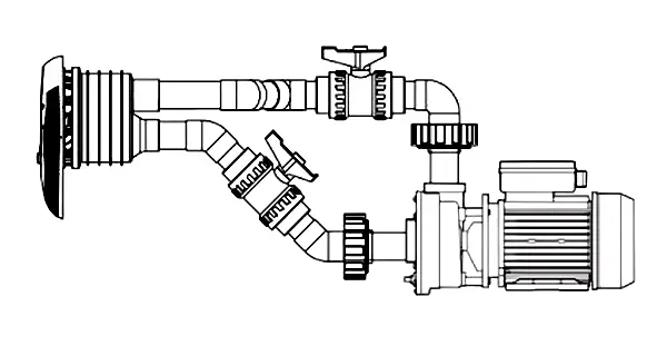 Mô phỏng lắp đặt máy bơm ngước dòng Altis PK1000