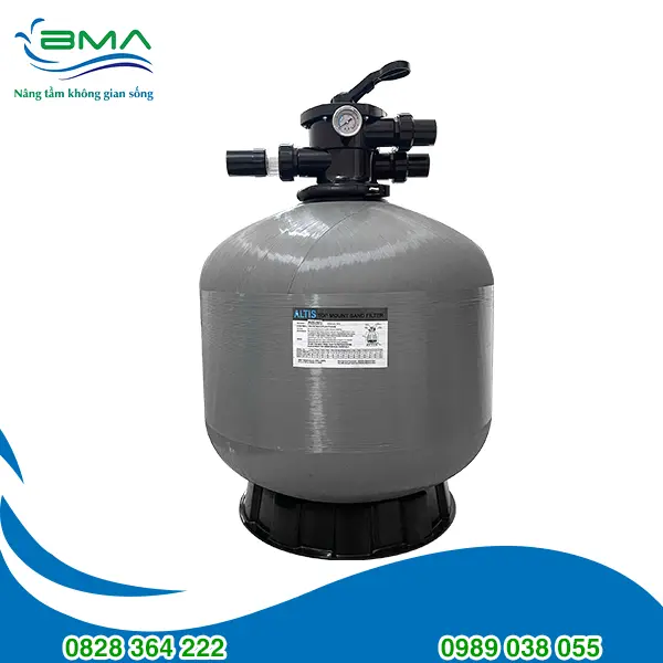 Bình lọc Altis sợi thủy tinh van đỉnh