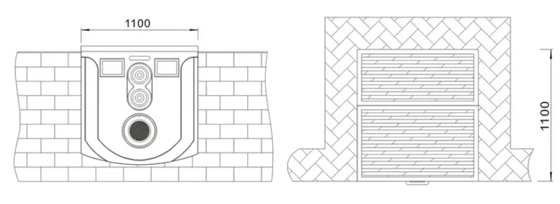 Mổ phỏng lắp đặt bộ lọc nước thông minh PK8030