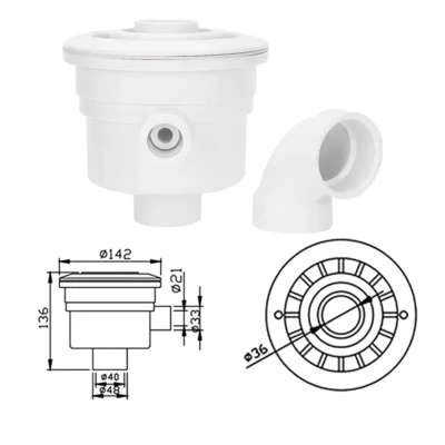 Kích thước bom ngược dòng SPS