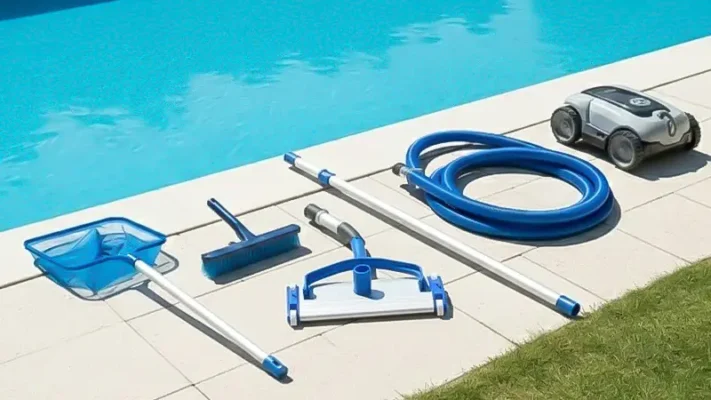 Dụng cụ vệ sinh bể bơi