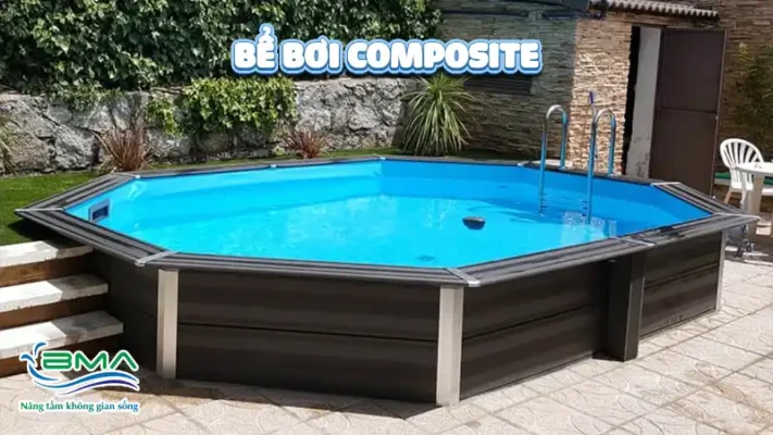 Chất liệu làm bể bơi phổ biến hiện nay - Tư vấn chi tiết từ BMA 6 Bể bơi Composite