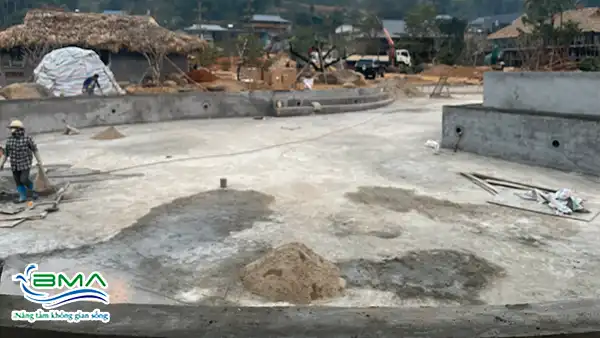 Thi Công Bể Bơi Bê Tông Chuẩn Kỹ Thuật, Bền Đẹp Theo Thời Gian 10 Chống thấm bể bơi