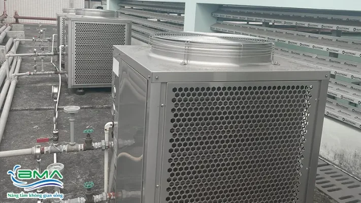 Hệ thông nước nóng trung tâm bệnh viện đa khoa Hà Đông