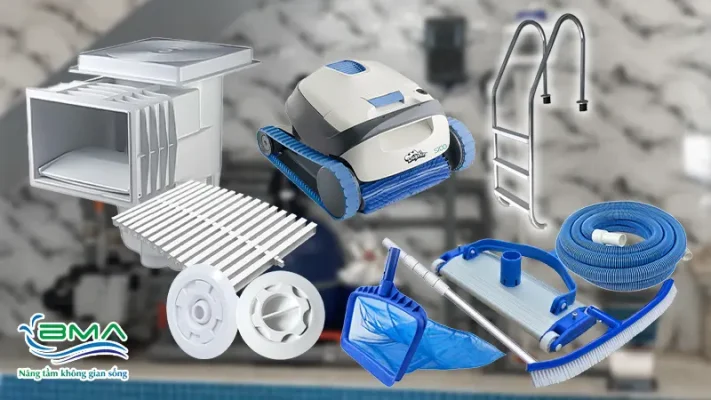 Thiết bị thu - trả nước trong bể bơi