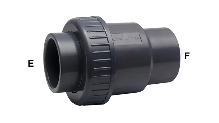 Kích thước van một chiều rắc co